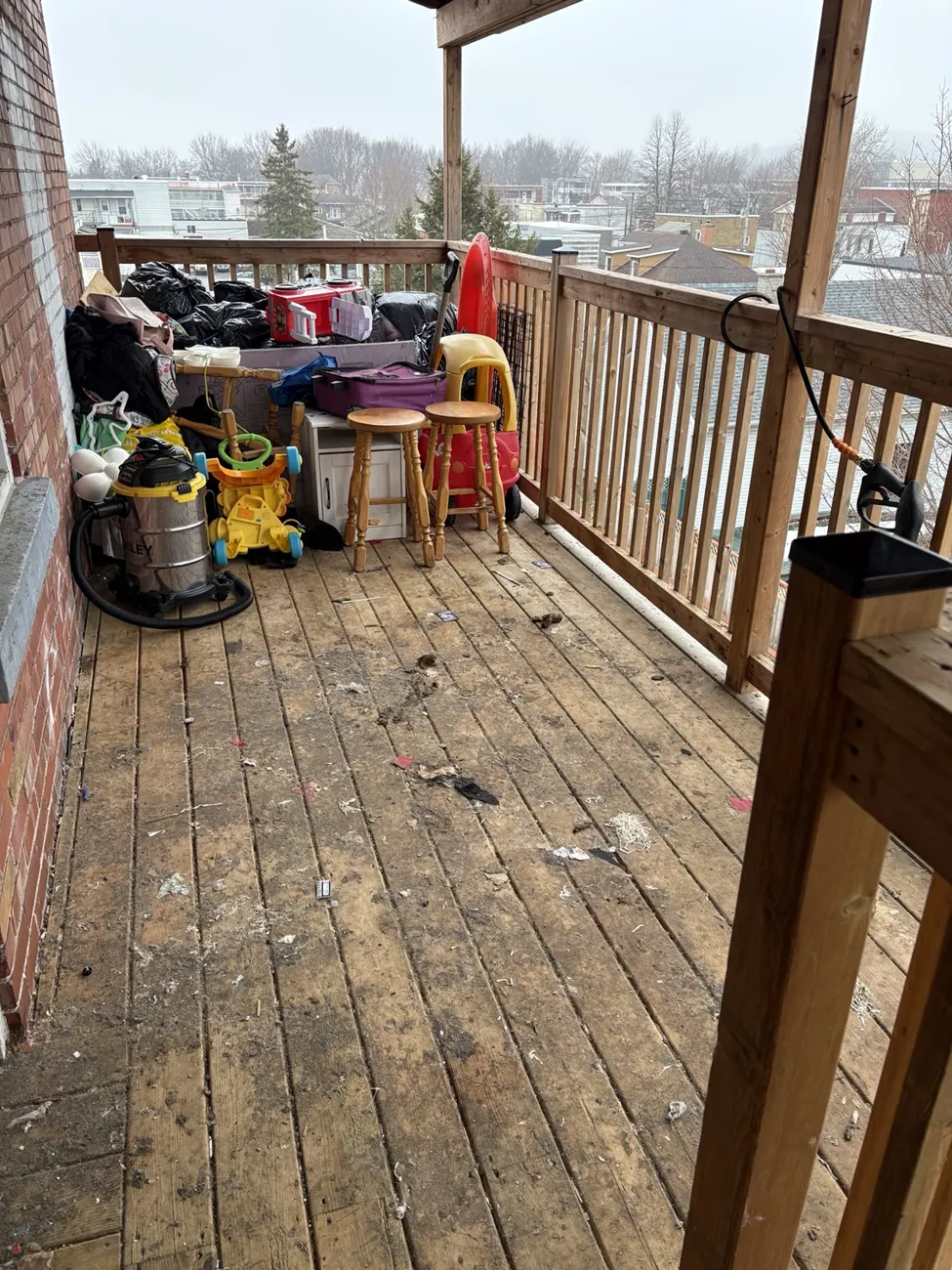 Photo de chantier de nettoyage extérieur FPMS — vue 3