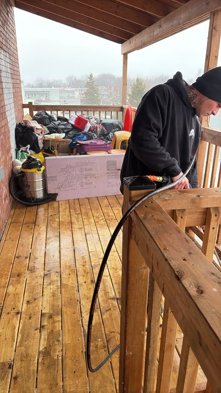Photo de chantier de nettoyage extérieur FPMS — vue 4