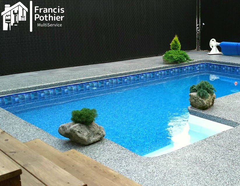 Piscine creusée à Notre-Dame-du-Mont-Carmel