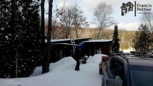 Déneigement de toiture Saint-Georges