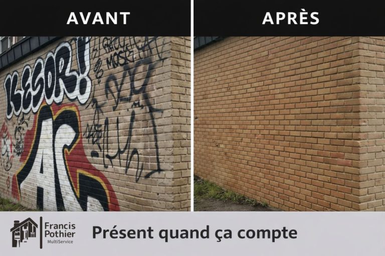 Retrait de graffiti