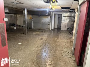 Cuisine avant le nettoyage