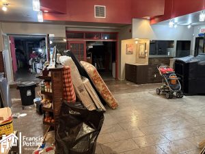 Espace de tri en opération