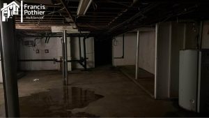 Nettoyage du sous-sol