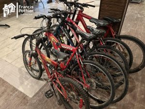 Vélo récupéré pour dons